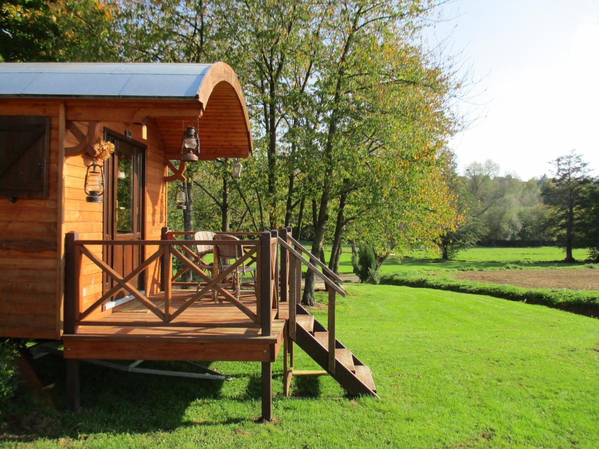 Roulotte Panoramique Du Moulin Bed & Breakfast Chatillon-sur-Marne Exterior photo
